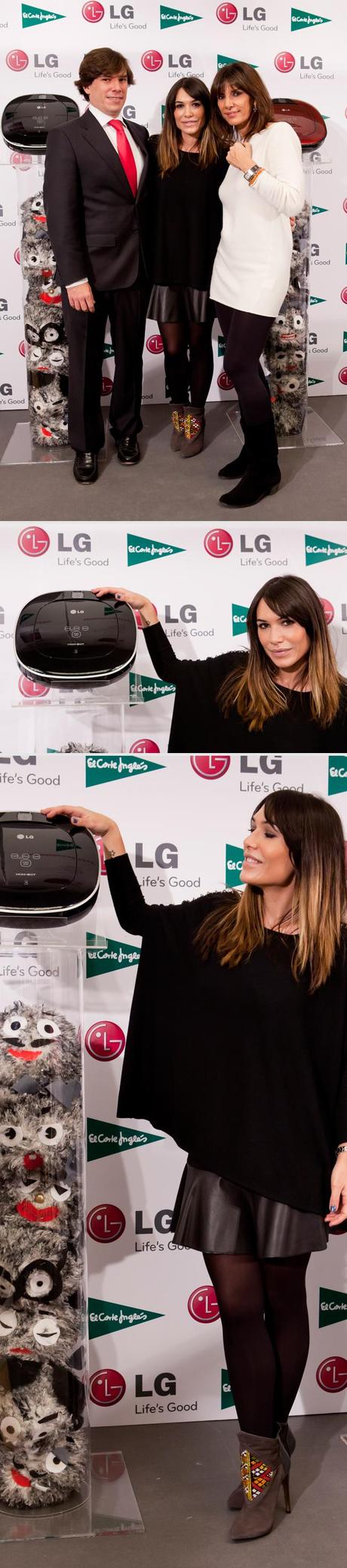 LG hombot square. launch with pastora vega