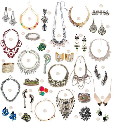 SHOPPING BAG: STATEMENT JEWELRY