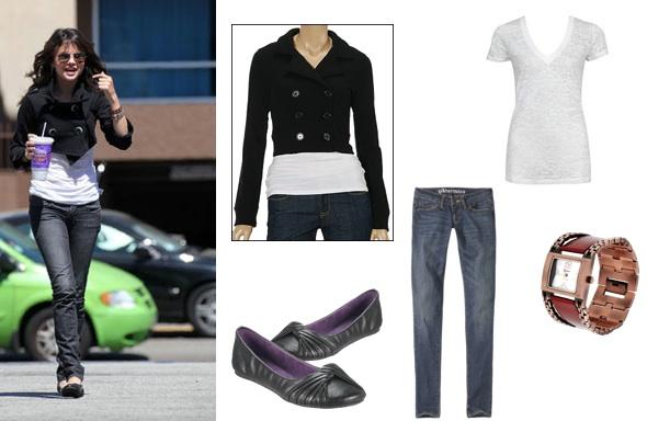 Look casual de Selena Gomez. Fotos