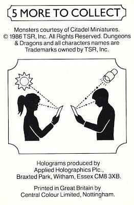 Cereales,hologramas,D&D; y GW todo junto