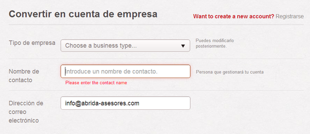 como crear un perfil de empresa en Pinterest maria breton