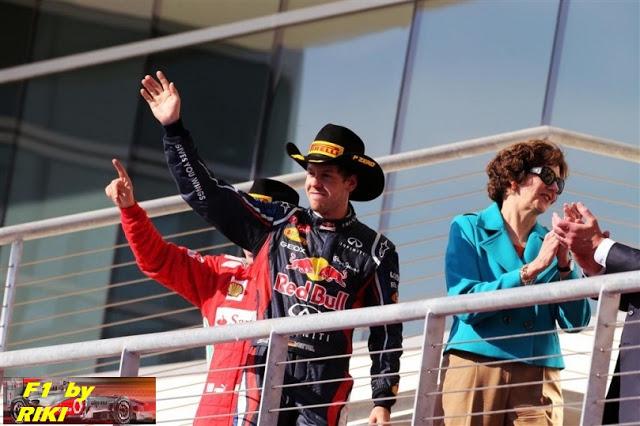 RESUMEN DEL GP DE ESTADOS UNIDOS 2012 - HAMILTON GANA POR LO ALTO, VETTEL Y ALONSO COMPLETAN EL PODIO