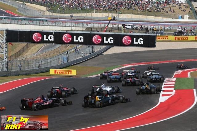 RESUMEN DEL GP DE ESTADOS UNIDOS 2012 - HAMILTON GANA POR LO ALTO, VETTEL Y ALONSO COMPLETAN EL PODIO