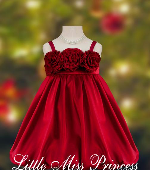 Fotos de vestidos de niñas para navidad