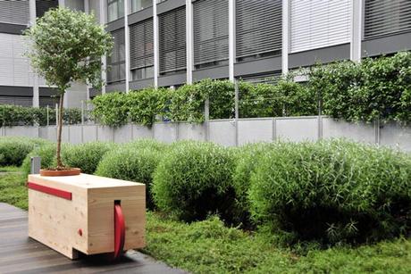 Otro banco de jardín móvil