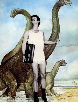 Los collages jurrásicos de Chris Tamm