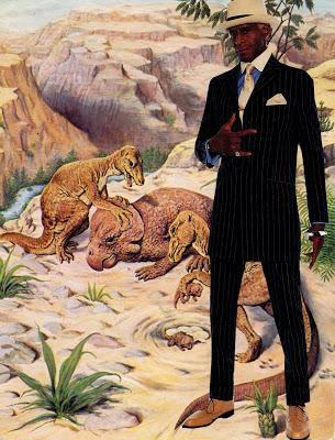 Los collages jurrásicos de Chris Tamm