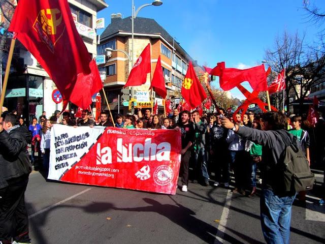 Comunicado del PCE de Collado Villalba por la Huelga General y ante las detenciones políticas