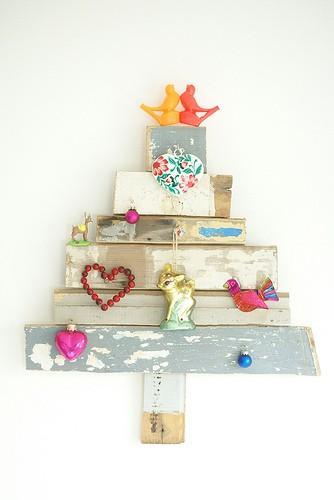 Deco-Navidad: 10 Árboles de Navidad de Madera