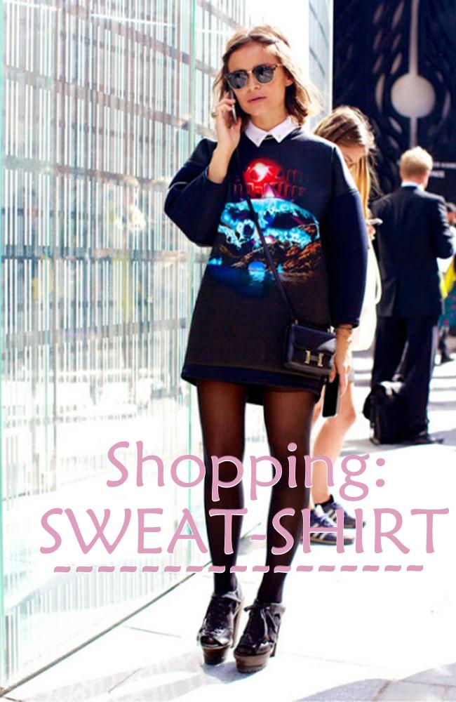 Shopping: Sweat-Shirt