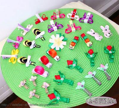 Pinzas de la Colección Jardín para primavera verano 2011