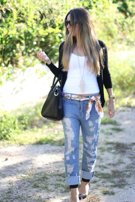 Boyfriend jeans blogger