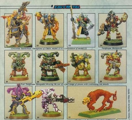 Marines Renegados del Caos en el RT