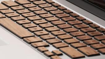Lazerwood Keys :: teclas de madera natural para MacBook Pro