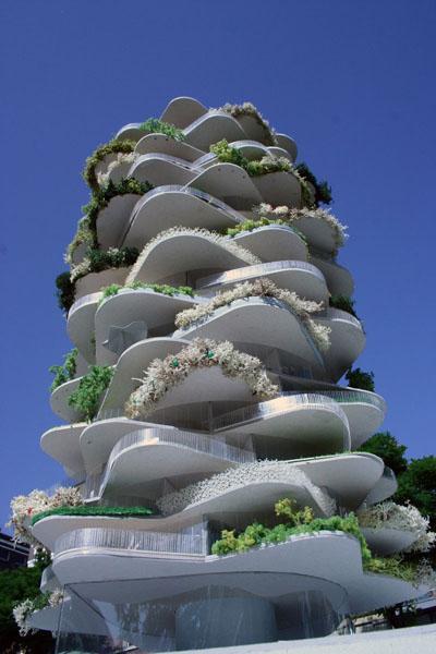 Cactus Urbano Rotterdam 01 Rascacielos con diseño bioclimático