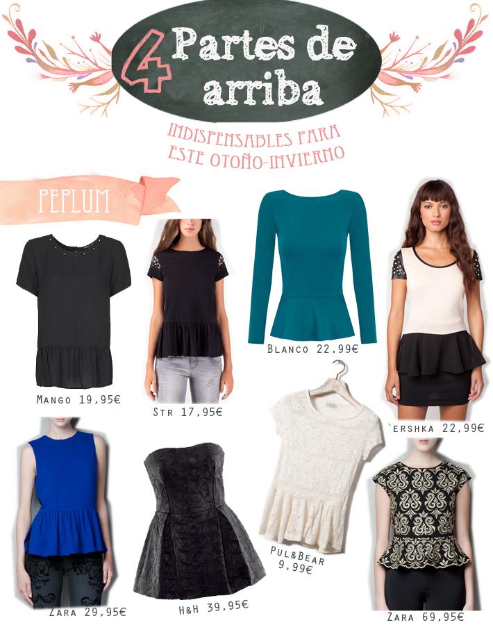 Prendas indispensables para otoño: Partes de arriba