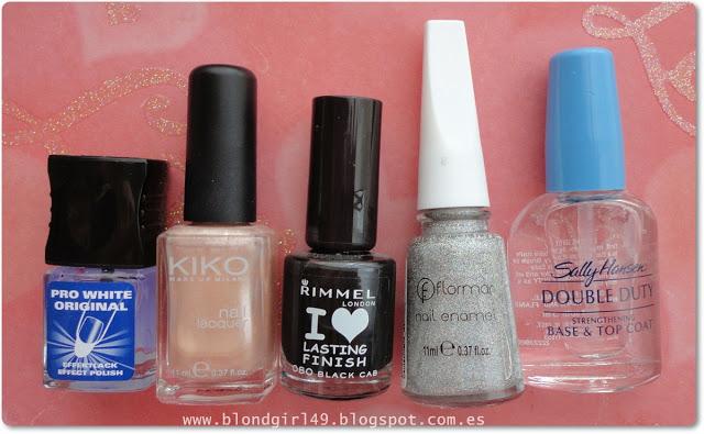 Novedades mercadona para navidad y look uñil degradado purpurinoso