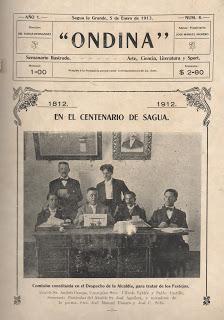 Error histórico sobre la celebración del centenario de Sagua la Grande