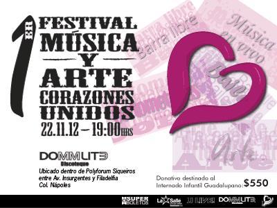 1er Festival de Música y Arte Corazones Unidos