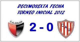 Colón:0 - Unión:0  (Fecha 16°)