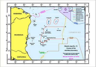 Diseña La Haya las nuevas fronteras marítimas de Colombia y Nicaragua