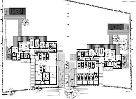 A-cero Projects A-cero presenta dos viviendas unifamiliares en una exclusiva urbanización de Madrid
