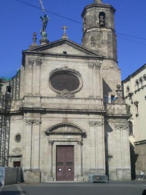Santa Eulalia llora cuando llega la Mercè
