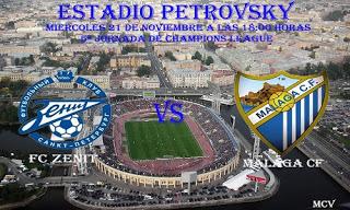 FC ZENIT   vs  MALAGA CF