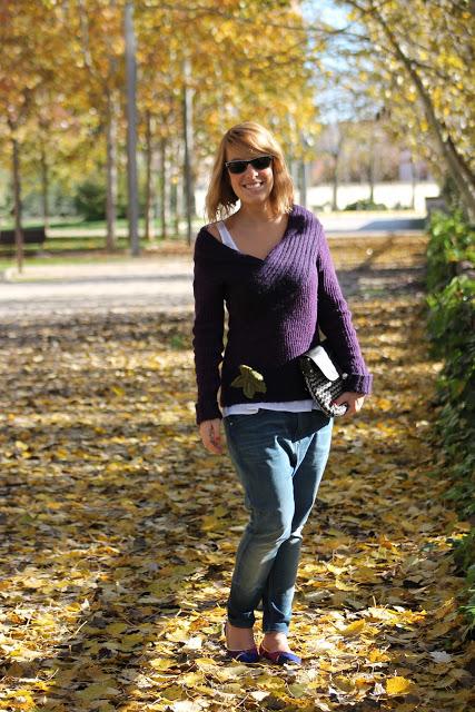 Look chic baggy pants