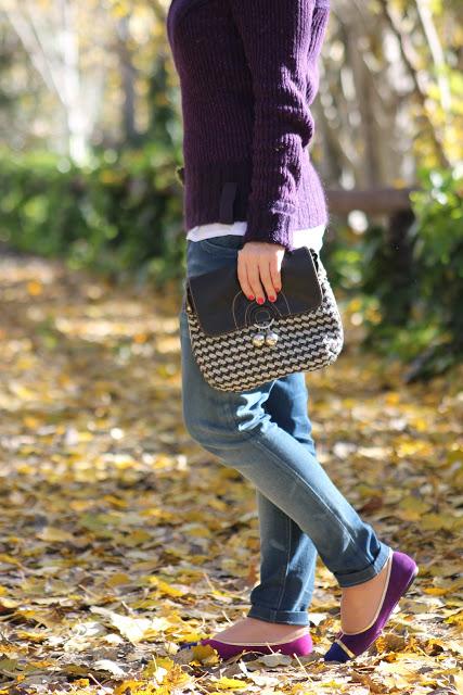 Look chic baggy pants