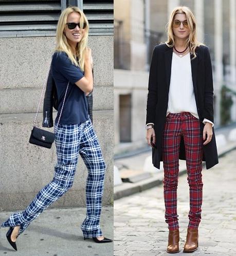 PANTALONES DE CUADROS/ PLAID PANTS