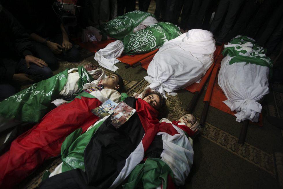 funeral niños gaza