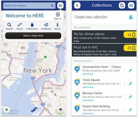 Nokia Here Maps listo para descargar desde la tienda de aplicaciones de #iOS