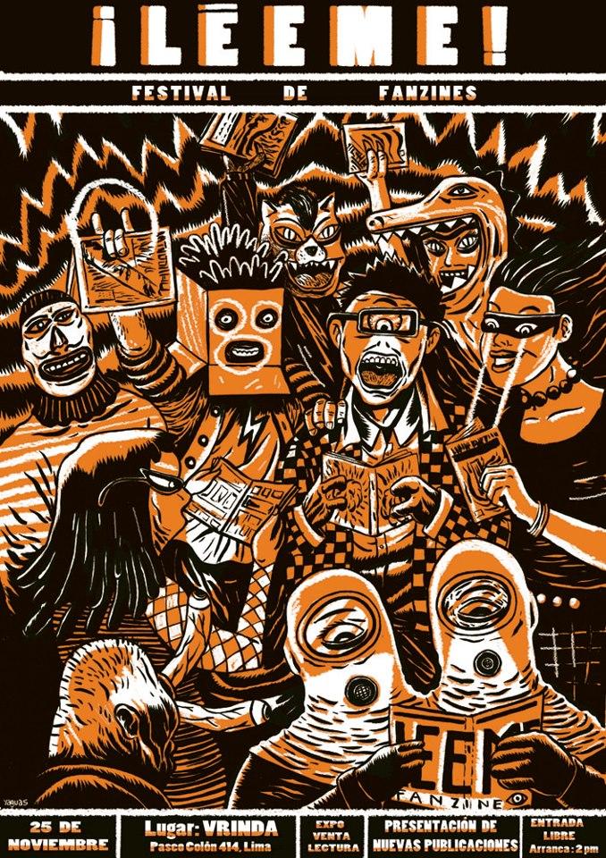 25 de noviembre Festival de fanzines Leeme