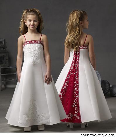 Fotos de vestidos para niñas- Cortejo de bodas