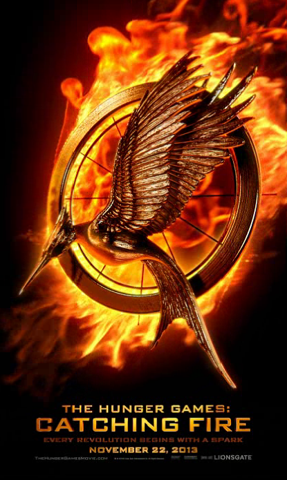 Póster oficial de The Hunger Games: Catching Fire (En llamas)