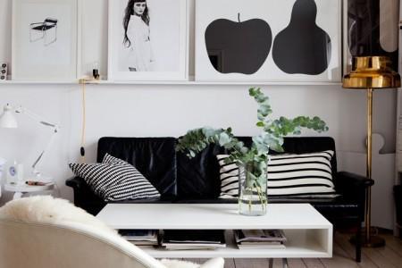 tendencias decoración 2012 2013 blanco negro nórdico sillón chaise longe blanco interiores pequeños inspiración muebles de ikea estilo nórdico diseño nórdico diseño de interiores decoración sueca decoración pisos pequeños decoración muebles de ikea decoración estilo nórdico decoración escandinava decoración en blanco y negro decoración de interiores deco blogger cojines blancos y negros blog interiorismo blog decoración nórdica alfombra de rayas blancas y negras 