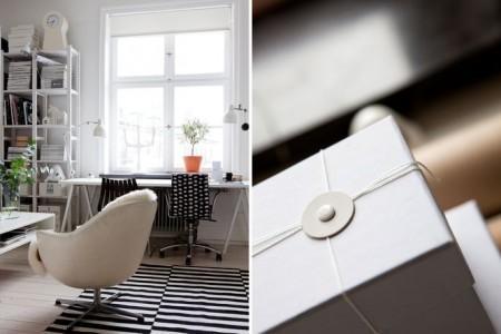 tendencias decoración 2012 2013 blanco negro nórdico sillón chaise longe blanco interiores pequeños inspiración muebles de ikea estilo nórdico diseño nórdico diseño de interiores decoración sueca decoración pisos pequeños decoración muebles de ikea decoración estilo nórdico decoración escandinava decoración en blanco y negro decoración de interiores deco blogger cojines blancos y negros blog interiorismo blog decoración nórdica alfombra de rayas blancas y negras 