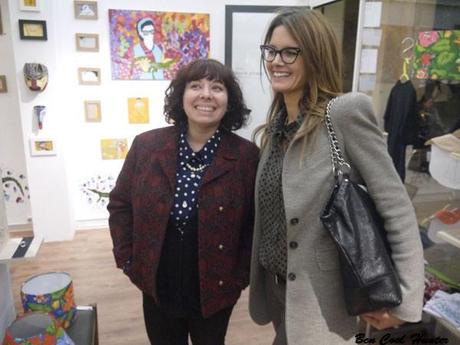 con Mariadela Araujo fundadora de Paella Showroom