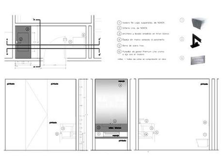Propuesta de interiorismo para las dos viviendas unifamiliares localizadas en una exclusiva urbanización de Madrid