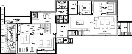 Propuesta de interiorismo para las dos viviendas unifamiliares localizadas en una exclusiva urbanización de Madrid