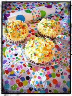 Cupcakes de Confeti
