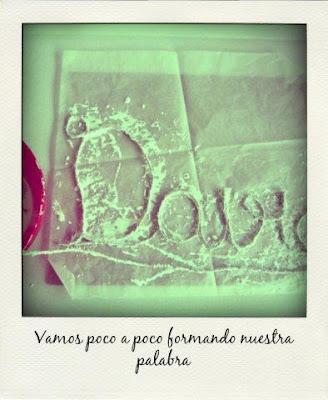 DIY Palabra hecha con cuerda