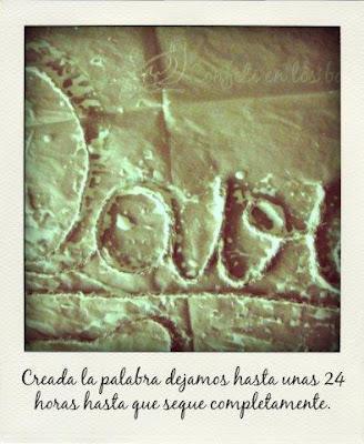 DIY Palabra hecha con cuerda
