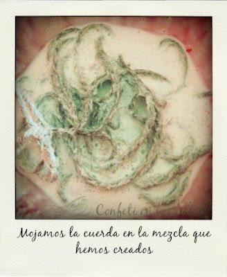 DIY Palabra hecha con cuerda