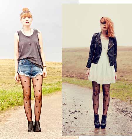 aw12 medias cruces street style 2 Tú decides: medias con cruces, ¿si o no?