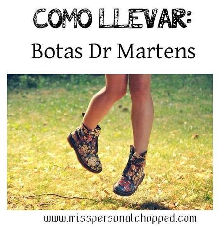 ES TENDENCIA: Como llevar botas Dr. Martens!