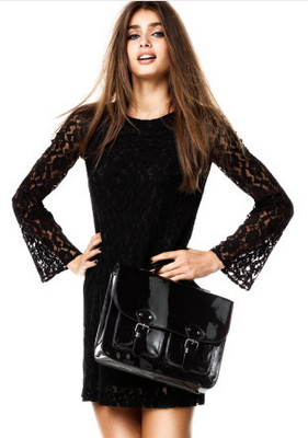 vestido negro little black dress wild style magazine  h&m