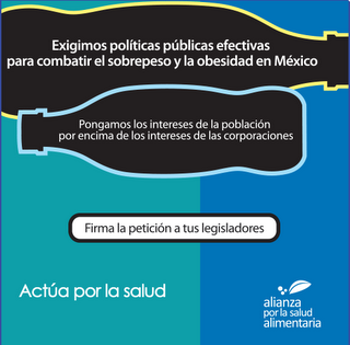 Campaña contra los refrescos
