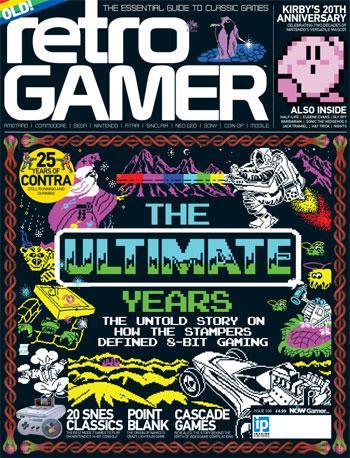 Reportaje de los juegos de Ultimate en la portada de Retrogamer UK